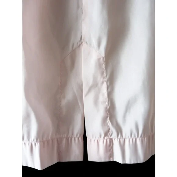 60s Vintage Pink‎ Half Slip Skirt Small | Swishy Nylon Petticoat Lingerie - Picture 6 of 7